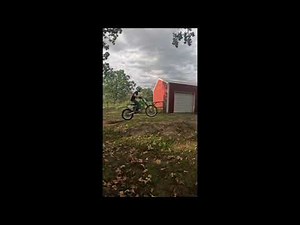 Hitting a ramp! #dirtbikeadventures #dirtbiketricks #dirtbikejump