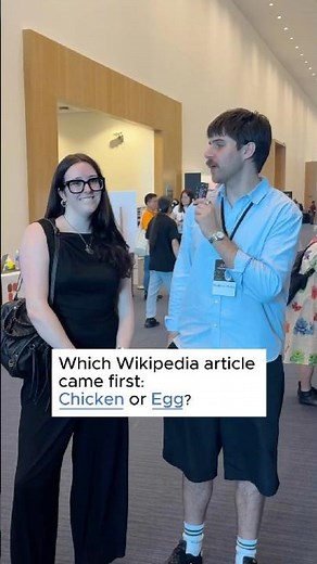 You have only 5 seconds to answer: which Wikipedia article came first, 🐓 or 🥚?