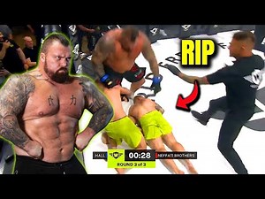 Terrifying 2 vs 1 MMA Showdown: Eddie Hall DESTROYS the Neffati Twins!