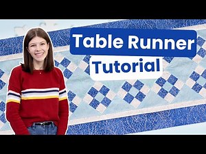 Quilt a Cute and Easy Winter Table Runner (With a FREE Pattern!)
