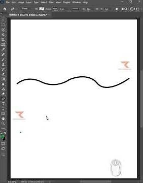How to Make a Curved Line in Photoshop