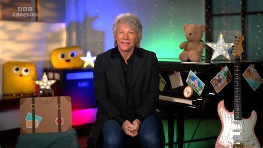 Jon Bon Jovi uses CBeebies bed time story slot to send message to new granddaughter
