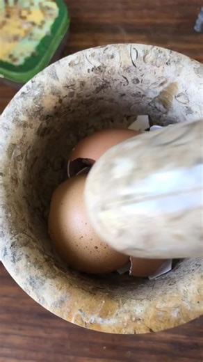 DIY Egg Shell Powder Making Process for ASMR Enthusiasts