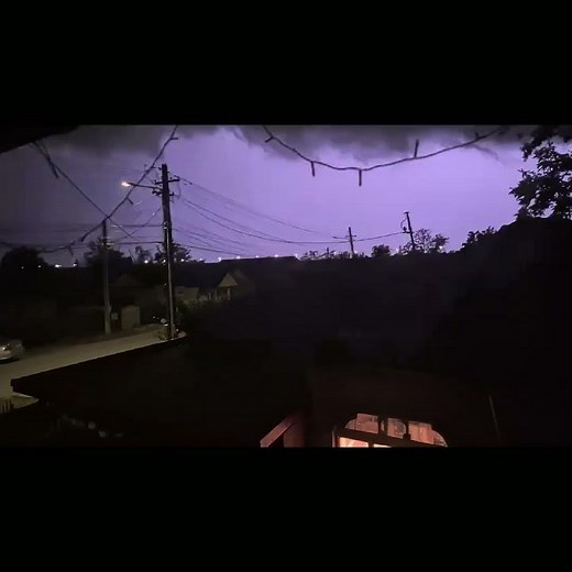 Thunder and Lightning at Night | Relaxing Storm Ambience | Nature and Relaxation