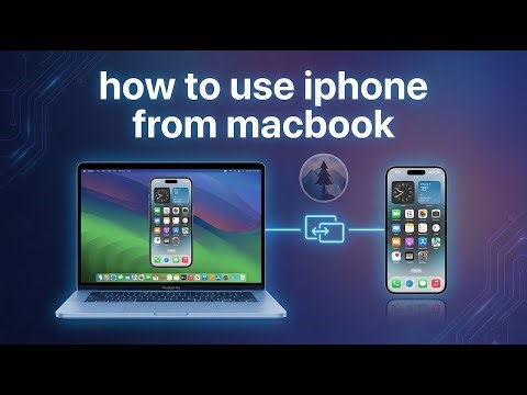 How to Use iPhone from MacBook with iPhone Mirroring on macOS Sequoia