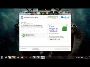 como instarlar Power Sound Editor Free