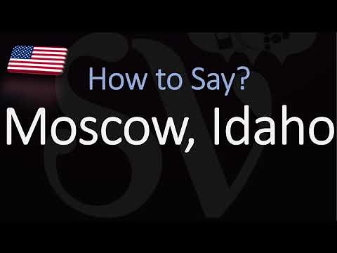 How to Pronounce Moscow, Idaho? (CORRECTLY)