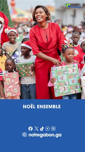 Le 24 décembre à Franceville, la Première dame Zita OLIGUI NGUEMA a vécu un moment de partage et de bonheur aux côtés des enfants de la ville de Franceville. Entre la distribution de présents et les instants de détente à Franceville Land, cette journée s’est déroulée dans une atmosphère de convivialité, de solidarité et d’attention portée aux plus jeunes. À travers cette action, elle renouvelle son engagement en faveur de l’épanouissement et du bien-être des enfants, convaincue que chaque instan