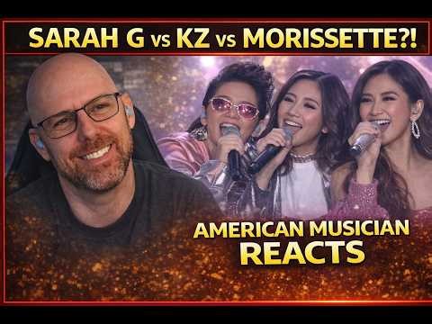 American Musician Reacts to Sarah G, KZ & Morissette – “Love So Soft” (ASAP Performance)