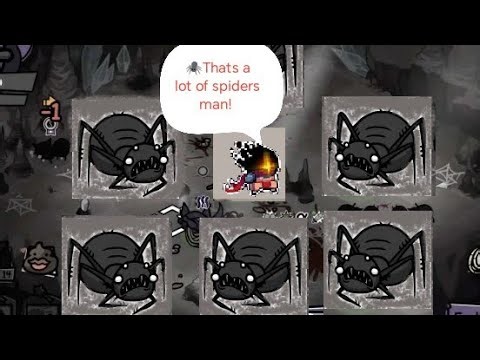 Beting spinnerette in Hard mode - mewgenics.