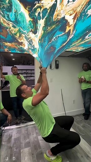 😱 Filling an Entire Room With One Giant Balloon! 🎈🤯 #shorts