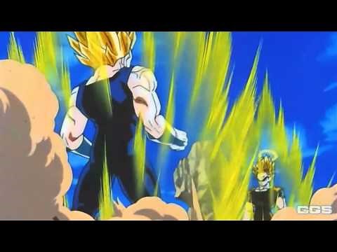 SSJ2 Goku And Majin Vegeta Power Up [2KHD]
