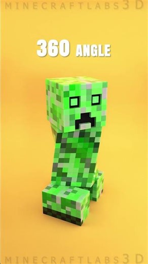 Minecraft Creeper vs. 360° Cloth Physics! 🪵 #satisfying