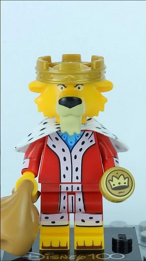 Prince John from Robin Hood LEGO Disney 100 Years Collectible Minifigure CMF Series Stop Motion