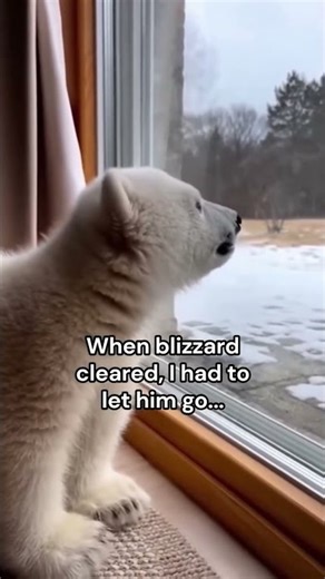 Polar bear and dog share an unbreakable bond #animals #friendship