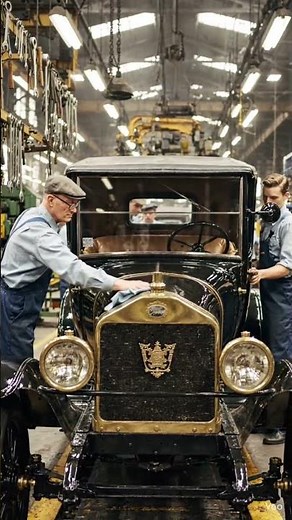 The Last Ford Model T Rolls Off the Assembly Line 🚗