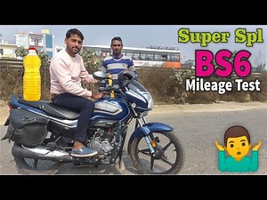 2021 Hero Super Splendor Bs6 Mileage Test क्या ये Best Mileage Bike In 125cc है