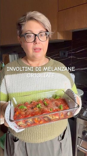 Sicilian-Style Grilled Eggplant Rolls - Aubergine Stuffed Rolls #easycooking #recipes