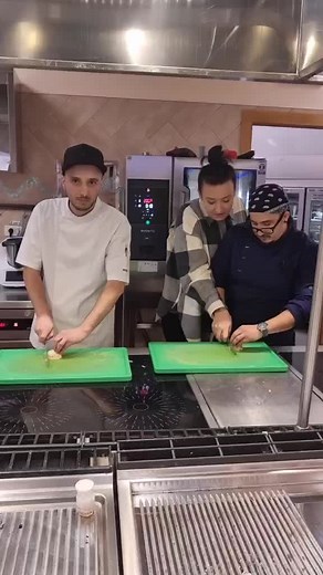 Food Preparation Techniques in a Professional Kitchen