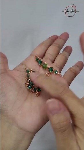 Easy chain bracelet ideas for beginners | 3-wire braid bracelet with beads #shortsvideo #handmade