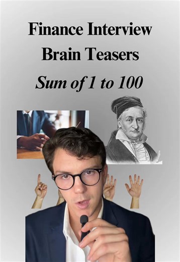 How to Solve a Classic Finance Interview Problem