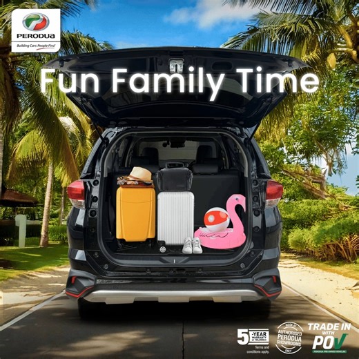 With ample cargo space, the Perodua Aruz is all you need to load all your essentials! #Perodua #WeGoBeyond #HarusAdaAruz | Perodua