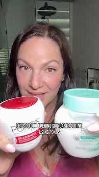 My Simple Nighttime Skincare Routine ✨ Ponds Cold Cream + Vaseline for Wrinkle-Free Skin!