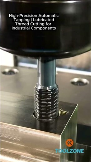 CNC Thread Tapping in Action | Precision Machining for Metal Components