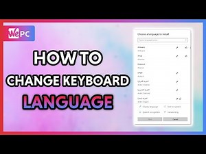 How To Change Keyboard Language In Windows 10 2020!