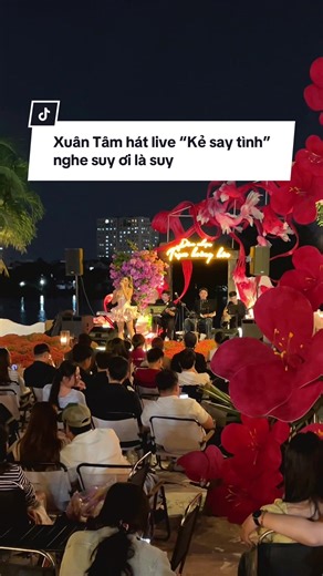 Xuân Tâm hát live “Kẻ say tình” nghe suy ơi là suy #acoustic #kesaytinh #tramhoanghon_acoustic #xuantam #tiemcaphetramhoanghon