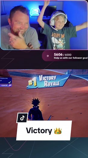 Celebrating Victory in Fortnite with the Smith Tribe | Gaming Streamers