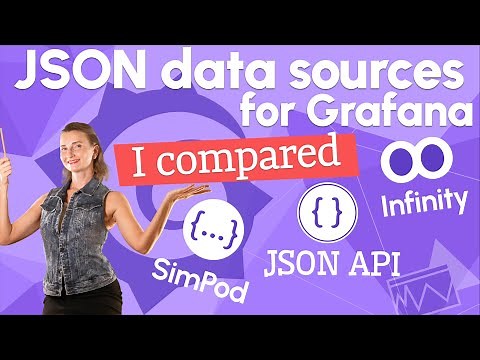 JSON Data Sources for Grafana | JSON API, Infinity, Simpod compared