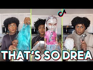 *NEW* That's So Drea Tik Tok ASMR Tiana Doll Hairstyle - Best ‪@thatssoodrea‬ Asmr Tik Toks 2024