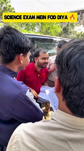 Science Exam Mein Fod Diya 💀🔥!!#rakshaksir #physicswallah #motivation #viral #ytshorts