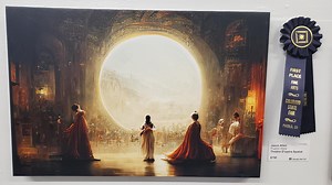 An AI-Generated Artwork Won First Place at a State Fair Fine Arts Competition, and Artists Are Pissed