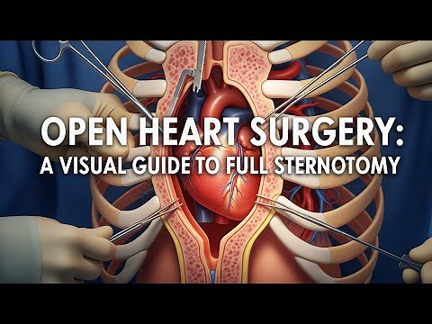 OPEN-HEART SURGERY: A VISUAL GUIDE TO FULL STERNOTOMY