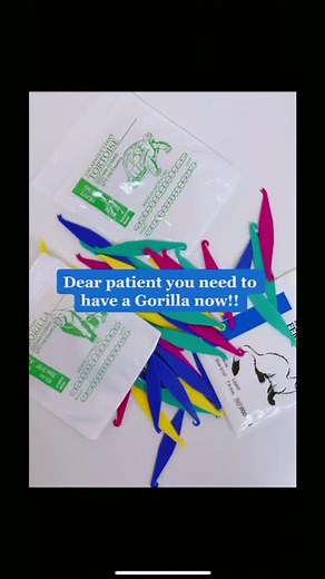 Animal Represented Braces Rubber Bands Sizes