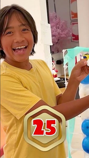 Ryan's 12th Birthday Balloons Pop Challenge!!