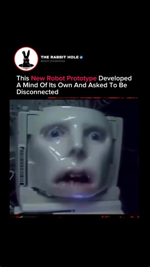 1.1M views · 10K reactions | This New Robot Prototype Developed A Mind Of It’s Own And Asked To Be Disconnected | The Rabbit Hole | Facebook
