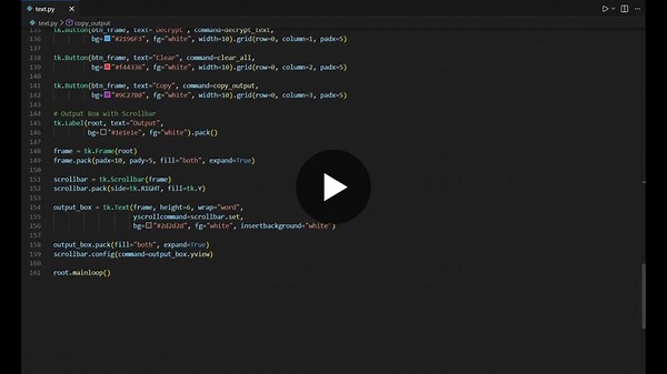 ▶️ Built a Python-Based Text Encryption Tool! Excited to share my recent cybersecurity project where I developed a GUI-based Text Encryption Tool using Python. This application allows users to… | Saloni Rai