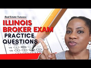 Answer Practice Questions with Me 📚😬✏️[Illinois Broker Exam Prep]