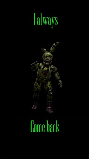 First Edit: Exploring Springtrap's Speed and Charm