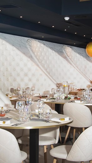 ✨ Host Your Sparkling Soiree with Us! ✨ Explore the enchanting event spaces at Haute Dolci Leicester – the perfect backdrop for your festive celebrations! 🎄✨ Secure your spot for an unforgettable Christmas event. Book now and let the magic unfold! 🥂🍰 . . . #leicester #eventspaces #christmasbooking #dessertplace #halalfood #halal #ukfood #ukfoodblogger #leicesterfood #events #soiree #gathering #celebration #booknow #interior #aesthetic #hautedolci | Haute Dolci