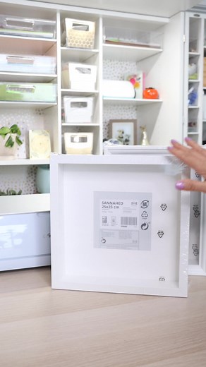 Marcos de IKEA para hacer proyectos de shadow boxes. #ikea #shadowbox #shadowboxes #ikeafinds | Avanti Morocha