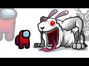 Mini Crewmate Kills Roblox 99 Nights in the Forest Creepy Rabbit | Among Us