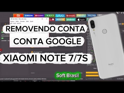 REMOVENDO CONTA GOOGLE REDMI 7/7s EDL UNLOCK TOOLS