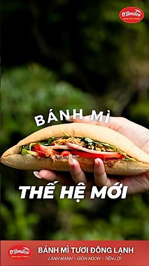 Bánh mì tươi đông lạnh, nướng giòn ngay trong 5 phút #osmilesvietnam #banhmi