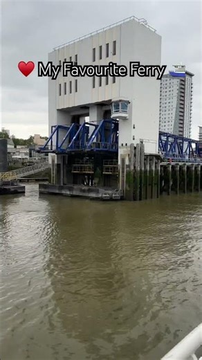 Londons Most Famous Ferry Ride 💫 #ferry