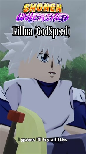 Killua comes to Shonen Unleashed #roblox #anime #aba #shonenunleashed #gaming #fyp #hxh #killua