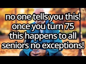 Once You Hit 75, THESE 5 Changes Strike EVERYONE — The TERRIFYING Truth! | Senior Health Tips